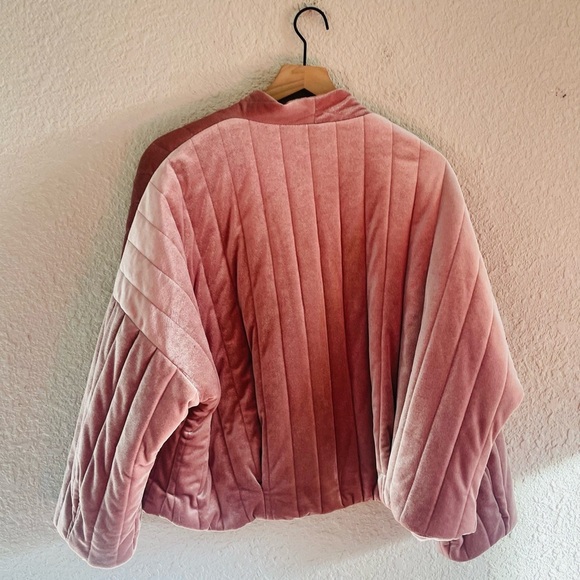 A New Day Velvett Pink Wrap Jacket - Picture 3 of 10